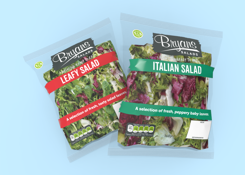 3D visual of 3 Bryans Italian and Leafy Salad