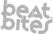 Packaging design - Grayscale Beat Bites scroll logo