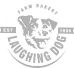 Packaging design - Grayscale Laughing Dog scroll logo