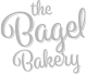 Packaging design - Grayscale The Bagel Bakery scroll logo